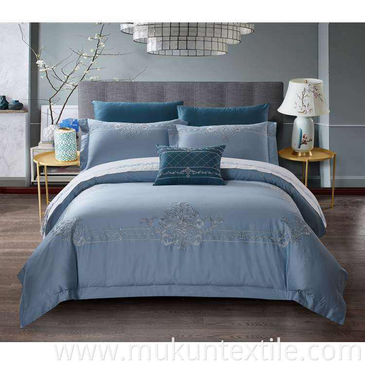  Cotton Embroidery Bedding Set